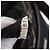 Borsa a tracolla BURBERRY Black Label Canvas Navy Silver Auth bs37549 Argento Blu navy - vista 28