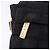 Borsa a tracolla CHANEL New Travel Line in tela nera e oro CC Auth 208770A Nero D'oro - vista 15