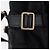 Borsa a tracolla CHANEL New Travel Line in tela nera e oro CC Auth 208770A Nero D'oro - vista 17