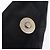 Borsa a tracolla CHANEL New Travel Line in tela nera e oro CC Auth 208770A Nero D'oro - vista 19