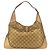 GUCCI GuccissimaGG Sherry Line Jackie Shoulder Bag Leather 153029 Auth 208168A D'oro - vista 3