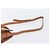 Borsa a tracolla LOEWE in pelle marrone tono oro Auth 207796A - vista 14