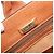 Borsa a tracolla LOEWE in pelle marrone tono oro Auth 207796A - vista 23