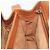 Borsa a tracolla LOEWE in pelle marrone tono oro Auth 207796A - vista 25