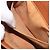Borsa a tracolla LOEWE in pelle marrone tono oro Auth 207796A - vista 30