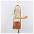 Borsa a tracolla LOEWE in pelle marrone tono oro Auth 207796A - vista 31