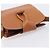 Borsa a tracolla LOEWE in pelle marrone tono oro Auth 207796A - vista 8