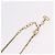 Collana Christian Dior Strass metallo Gold Tone Auth ka6626 - vista 12