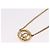 Collana Christian Dior Strass metallo Gold Tone Auth ka6626 - vista 8