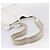 Hermès Borsa a tracolla HERMES Evelyn 1GM Togo White Silver Auth ka6646V Argento Bianco - vista 9