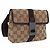 Borsello da vita GUCCI GG Canvas Beige Silver 131236 Auth 208149 Argento
