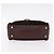 Borsa a mano BURBERRY Suede Dark Brown Gold Auth ep16404 D'oro Marrone scuro - vista 10