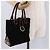 Borsa a mano BURBERRY Suede Dark Brown Gold Auth ep16404 D'oro Marrone scuro - vista 23