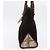 Borsa a mano BURBERRY Suede Dark Brown Gold Auth ep16404 D'oro Marrone scuro - vista 4