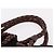 Borsa a mano BURBERRY Suede Dark Brown Gold Auth ep16404 D'oro Marrone scuro - vista 8