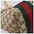 Borsa Tote GUCCI GG Canvas Web Sherry Line Beige Gold 211971 Auth 208769V D'oro - vista 11
