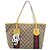 Borsa Tote GUCCI GG Canvas Web Sherry Line Beige Gold 211971 Auth 208769V D'oro - vista 2