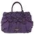 Borsa a Mano PRADA Nylon Viola Tono Oro Auth am12845A Porpora - vista 2