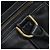Borsa a mano BURBERRY in pelle nera e oro autentica ki6914A - vista 17