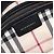 Borsa a mano BURBERRY in pelle nera e oro autentica ki6914A - vista 18