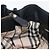 Borsa a mano BURBERRY in pelle nera e oro autentica ki6914A - vista 21