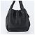 Borsa a mano BURBERRY in pelle nera e oro autentica ki6914A - vista 5