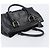Borsa a mano BURBERRY in pelle nera e oro autentica ki6914A - vista 6