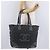 Borsa Tote CHANEL Paris New York Line Matelasse Nylon Grigio Argento CC Auth bs37569V Marrone - vista 27