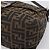 Borsa a Tracolla FENDI Zucca Canvas Mamma Baguette Marrone Argento Auth 207296A - vista 10