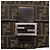 Borsa a Tracolla FENDI Zucca Canvas Mamma Baguette Marrone Argento Auth 207296A - vista 15