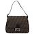 Borsa a Tracolla FENDI Zucca Canvas Mamma Baguette Marrone Argento Auth 207296A - vista 2