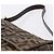 Borsa a Tracolla FENDI Zucca Canvas Mamma Baguette Marrone Argento Auth 207296A - vista 8