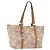 FENDI Zucchino Canvas Tote Bag Multicolor Gold 8BH215 Auth 208580V Mehrfarben Golden