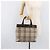 Borsa a mano BURBERRY Nova Check Canvas Beige Silver Auth 208144 Argento - vista 30
