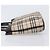 Borsa a mano BURBERRY Nova Check Canvas Beige Silver Auth 208144 Argento - vista 6