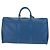 LOUIS VUITTON Epi Keepall 50 Boston Bag Blue M42965 LV Auth am12687V - vista 3