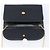 Borsa a Tracolla con Catena Christian Dior Trotter Canvas Nero Oro Auth 208710V - vista 16