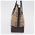 Borsa a mano BURBERRY Nova Check Canvas Beige Gold Auth 207846A D'oro - vista 4