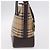 Borsa a mano BURBERRY Nova Check Canvas Beige Gold Auth 207846A D'oro - vista 5