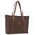 Céline Borsa Tote CELINE Macadam PVC Brown Auth 208166 Marrone
