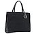 Borsa a mano Christian Dior Canage Nylon Black Gold Auth ep16513A