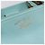 Borsa a mano GUCCI Bamboo in pelle 2way azzurro e oro 323660 Auth LN229A D'oro Blu chiaro - vista 18