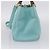 Borsa a mano GUCCI Bamboo in pelle 2way azzurro e oro 323660 Auth LN229A D'oro Blu chiaro - vista 5