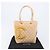 Borsa Tote CHANEL Linea Cambon in pelle beige e argento CC Auth ki6919SAM - vista 25
