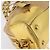 PRADA Kettenhandtasche aus Raffia Beige Goldfarben BL0352 Auth am12833M - Ansicht 11