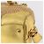 PRADA Kettenhandtasche aus Raffia Beige Goldfarben BL0352 Auth am12833M - Ansicht 14