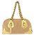 PRADA Kettenhandtasche aus Raffia Beige Goldfarben BL0352 Auth am12833M - Ansicht 3