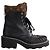 Louis Vuitton Black Leather Lace-up Boots