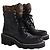 Louis Vuitton Black Leather Lace-up Boots - view 3