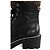 Louis Vuitton Black Leather Lace-up Boots - view 5
